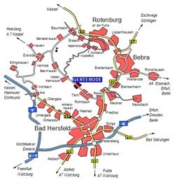 Anfahrtsskizze