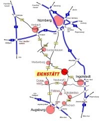 Anreisekarte Eichsttt