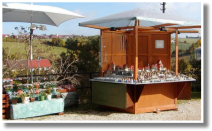 Stand auf Burg Katzenstein 2008